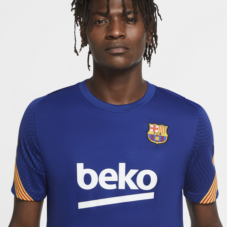 Maillot entraînement FC Barcelone bleu 2020/21