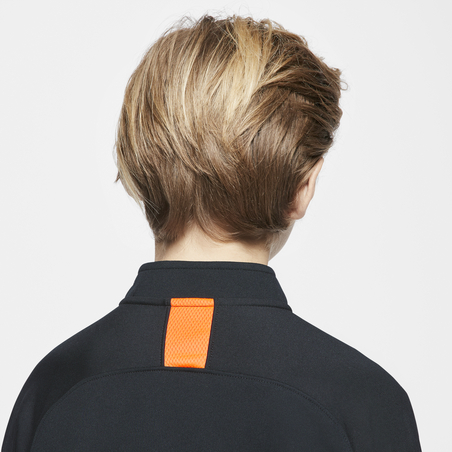 Sweat zippé Nike CR7 junior gris orange