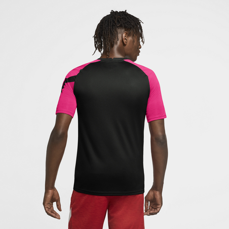 Maillot entraînement Nike rose noir