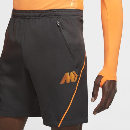 Short entraînement Nike Mercurial noir orange