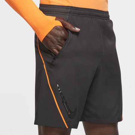 Short entraînement Nike Mercurial noir orange