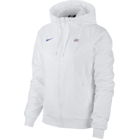 Coupe vent Femme PSG blanc 2020/21