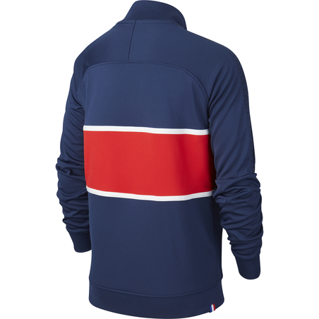 Veste survêtement junior PSG I96 Anthem bleu rouge 2020/21