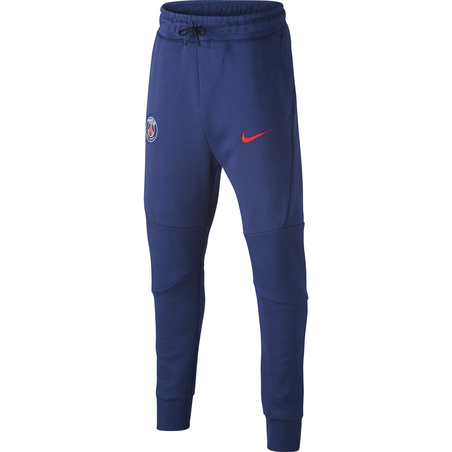 Pantalon survêtement junior PSG Tech Fleece bleu 2020/21