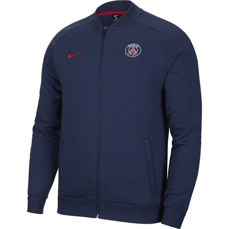Veste survêtement PSG GFA Fleece bleu 2020/21