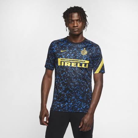 Maillot avant match Inter Milan bleu 2020/21