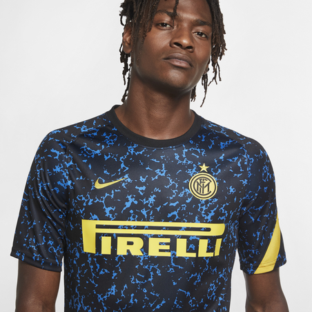 Maillot avant match Inter Milan bleu 2020/21