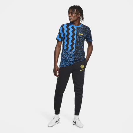 Pantalon survêtement Inter Milan GFA Fleece noir 2020/21