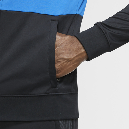 Veste survêtement Inter Milan I96 Anthem noir bleu 2020/21