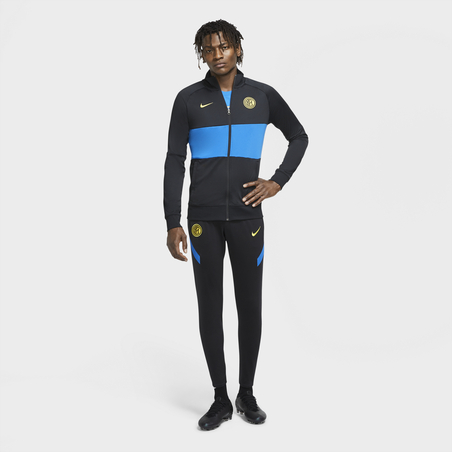 Veste survêtement Inter Milan I96 Anthem noir bleu 2020/21