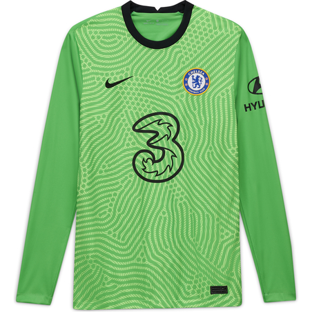 Maillot gardien manches longues Chelsea vert 2020/21