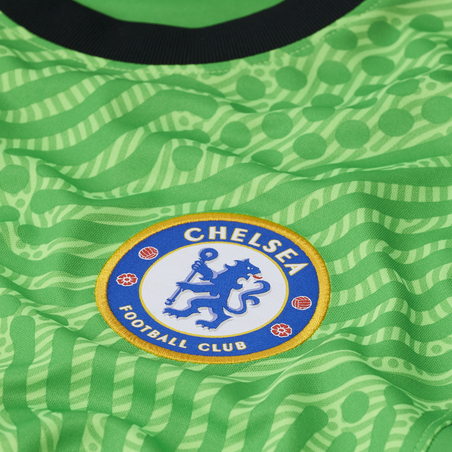 Maillot gardien manches longues Chelsea vert 2020/21