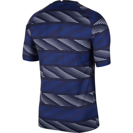 Maillot avant match Chelsea bleu blanc 2020/21