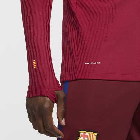 Sweat zippé FC Barcelone VaporKnit rouge 2020/21