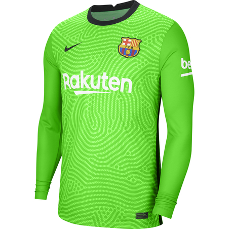 Maillot gardien manches longues FC Barcelone vert 2020/21