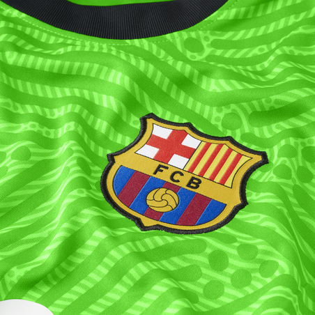 Maillot gardien manches longues FC Barcelone vert 2020/21