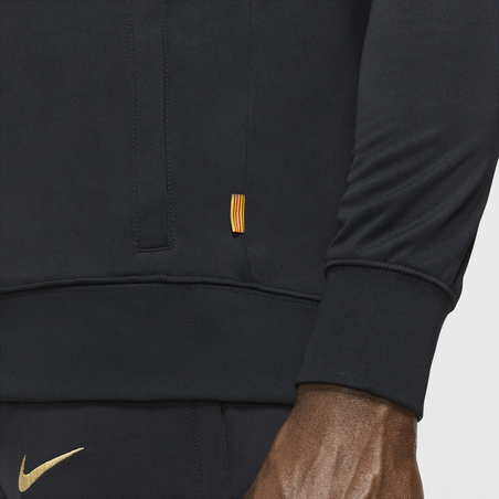 Veste survêtement FC Barcelone I96 noir or 2020/21