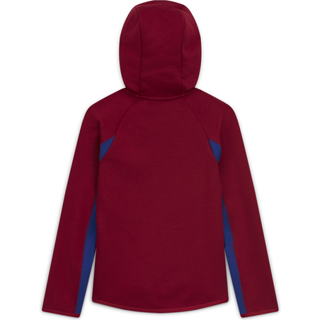 Veste survêtement junior FC Barcelone TechFleece rouge 2020/21
