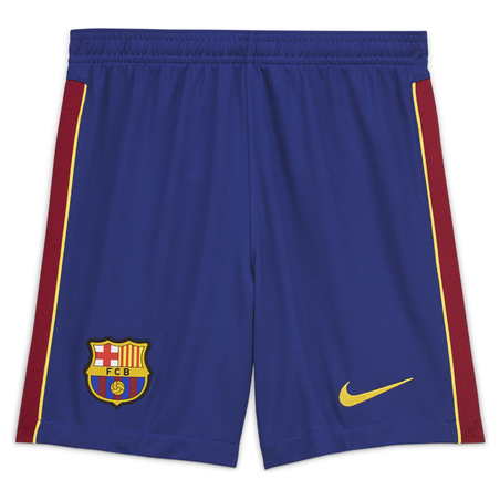Short junior FC Barcelone domicile 2020/21