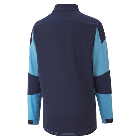 Sweat zippé junior Manchester City bleu 2020/21