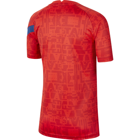 Maillot avant match junior Atlético Madrid rouge 2020/21