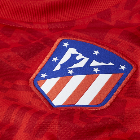 Maillot avant match junior Atlético Madrid rouge 2020/21