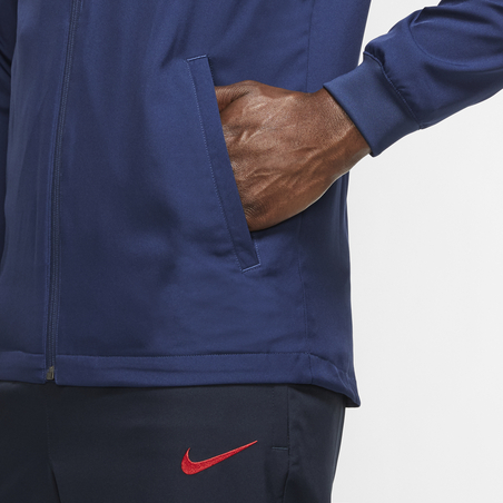 Ensemble survêtement PSG micro fibre bleu 2020/21