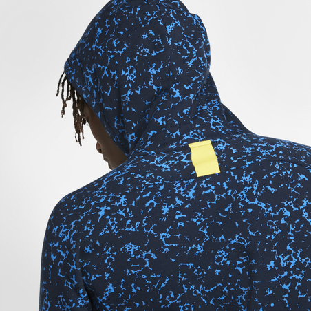 Sweat à capuche Inter Milan bleu noir 2020/21