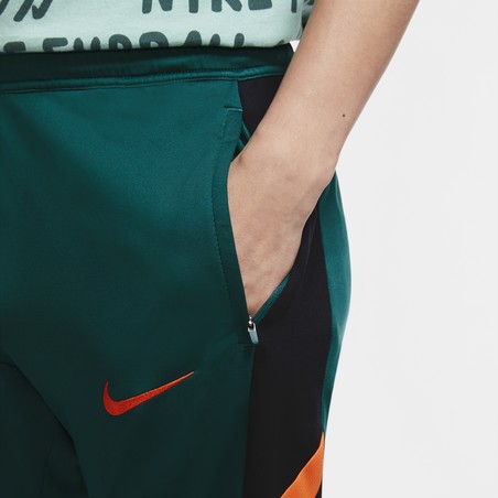Pantalon survêtement Nike vert orange