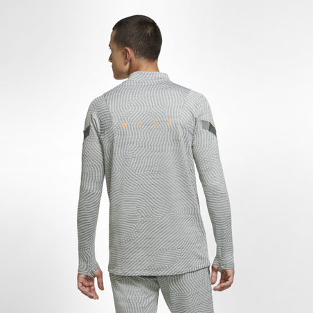 Sweat zippé Nike Strike gris