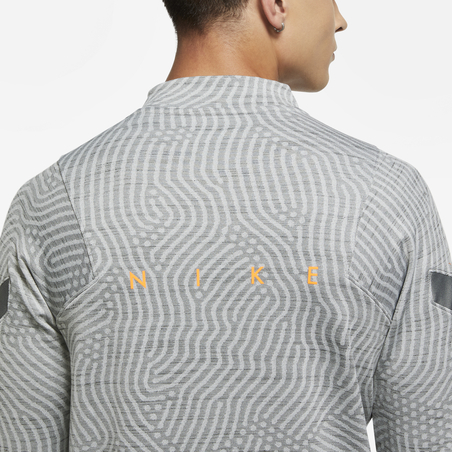 Sweat zippé Nike Strike gris