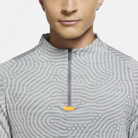 Sweat zippé Nike Strike gris