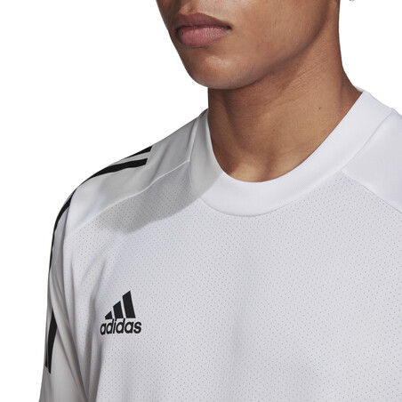 Maillot entraînement adidas blanc