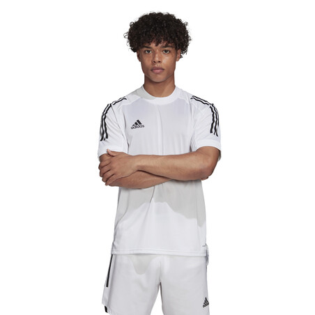 Maillot entraînement adidas blanc