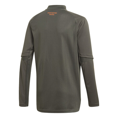 Sweat zippé junior Manchester United vert orange 2020/21