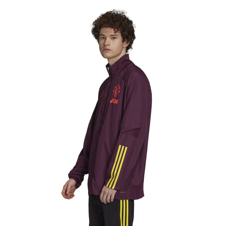Veste entraînement Manchester United violet 2020/21