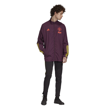 Veste entraînement Manchester United violet 2020/21