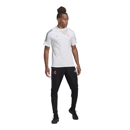 Pantalon survêtement Real Madrid noir rose 2020/21