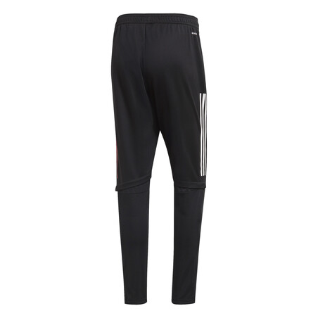 Pantalon survêtement Real Madrid noir rose 2020/21
