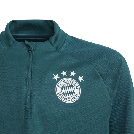Sweat zippé junior Bayern Munich vert 2020/21