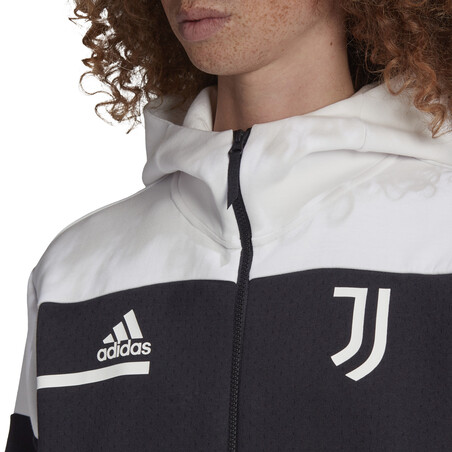 Veste survêtement Juventus ZNE noir blanc 2020/21