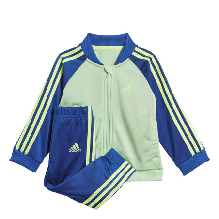 Ensemble survêtement enfant adidas vert bleu