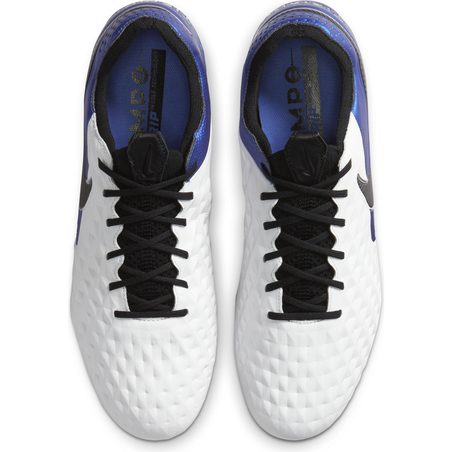 Nike Tiempo Legend 8 Elite SG-Pro Anti-Clog bleu blanc