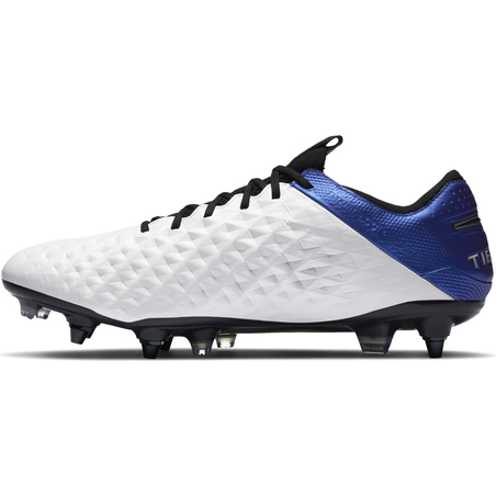 Nike Tiempo Legend 8 Elite SG-Pro Anti-Clog bleu blanc
