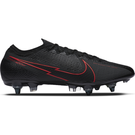 Nike Mercurial Vapor XIII Elite Anti-Clog SG-Pro noir rouge