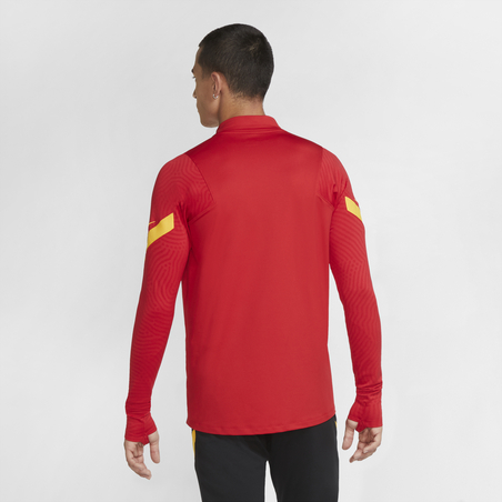 Sweat zippé AS Roma rouge 2020/21