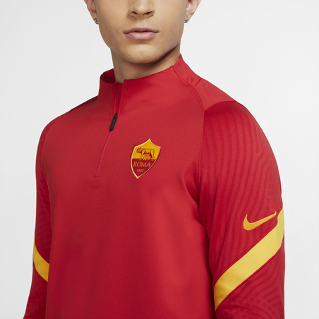 Sweat zippé AS Roma rouge 2020/21
