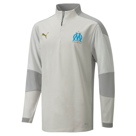 Sweat zippé junior OM gris 2020/21
