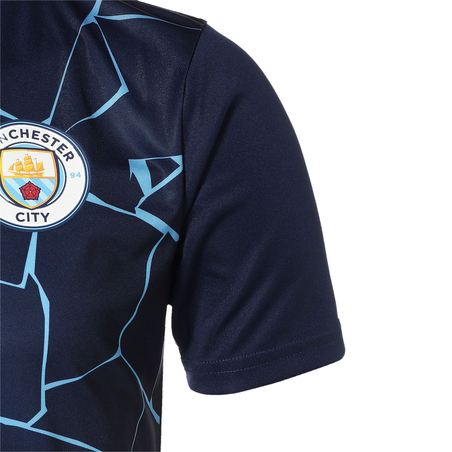 Maillot avant match Manchester City bleu 2020/21