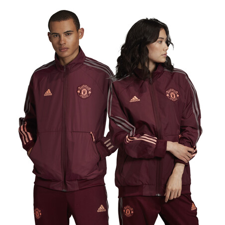 Veste survêtement Manchester United Anthem rouge 2020/21